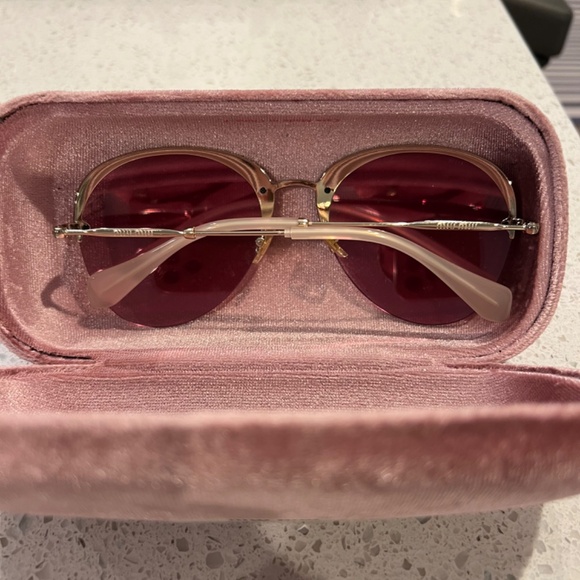 Miu Miu | Rose Frameless Sunglasses main image 6